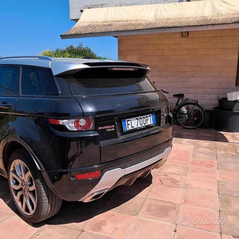 Usata Land Rover Range Rover evoque 190 CV (139 kW) 2013 Nero SUV