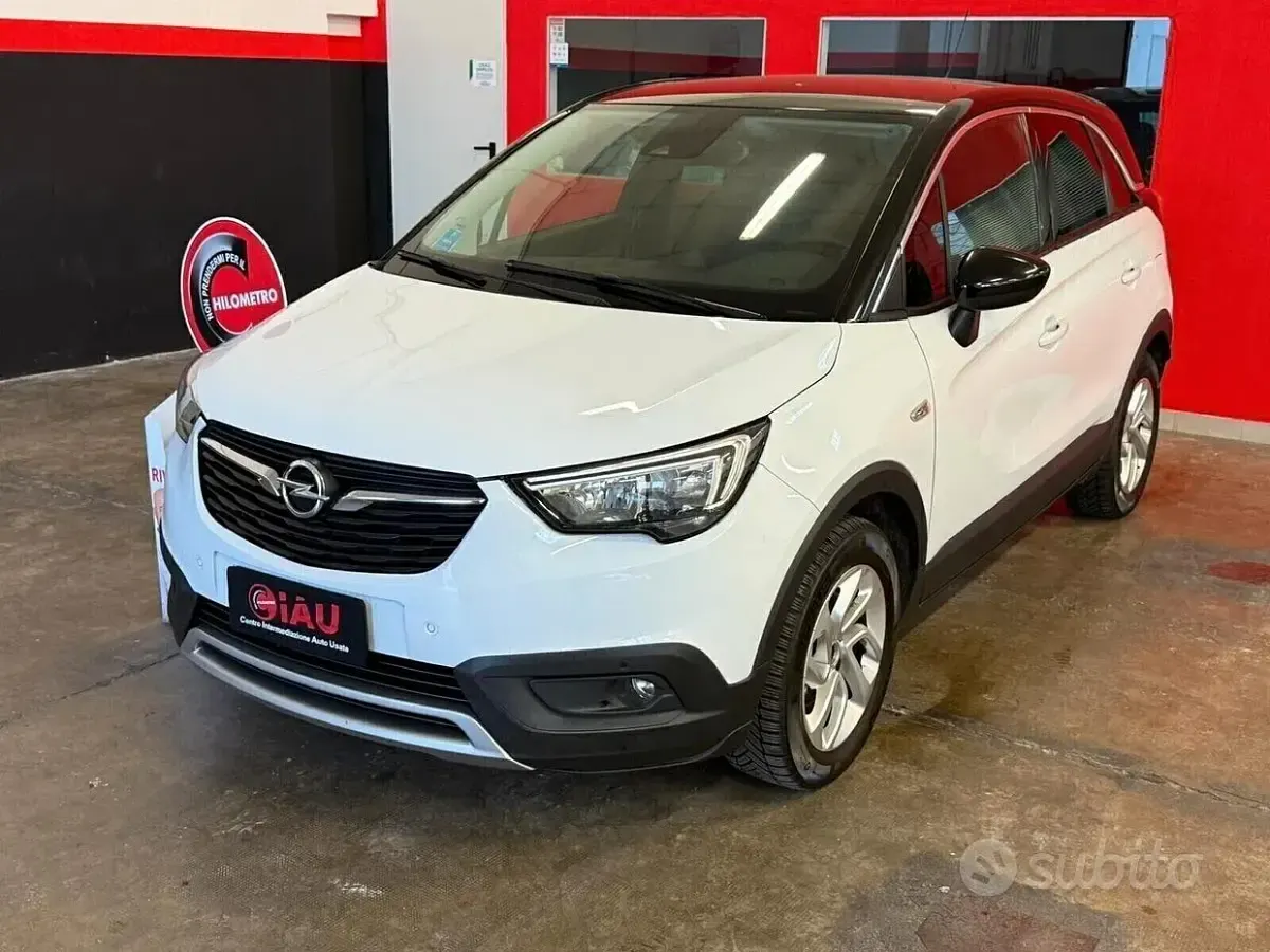 Usata Opel Crossland X Ultimate 120 CV (88 kW) 2019 Bianco SUV