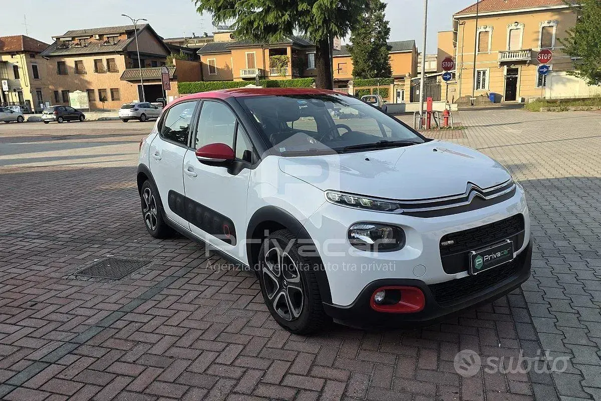 Usata Citroën C3 PureTech 82 CV (60 kW) 2017 Bianco Utilitaria