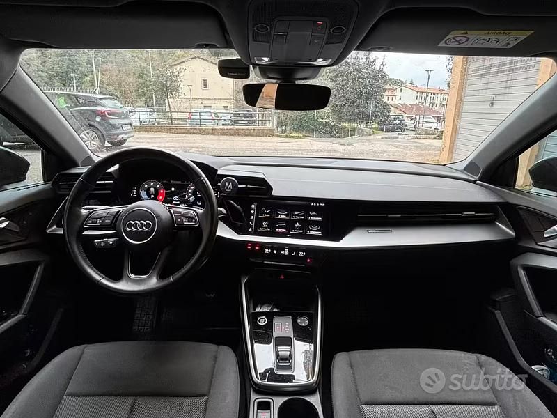 Usata Audi A3 Advanced 150 CV (110 kW) 2020 Nero Berlina