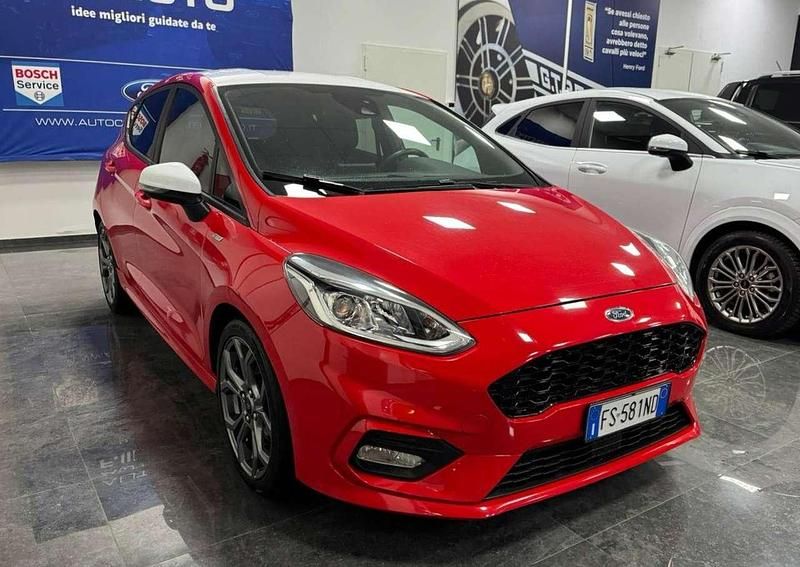 Usata Ford Fiesta ST-Line 86 CV (63 kW) 2019 Race red Berlina