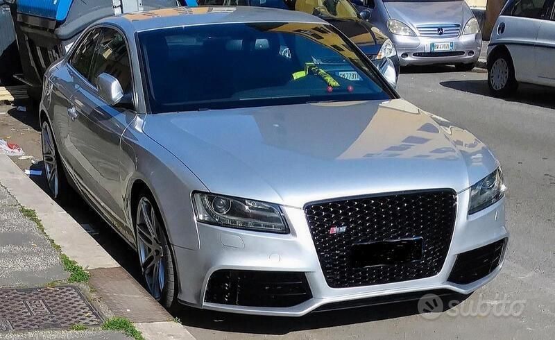 Usata Audi A5 S-Line 240 CV (176 kW) 2009 Grigio Coupé