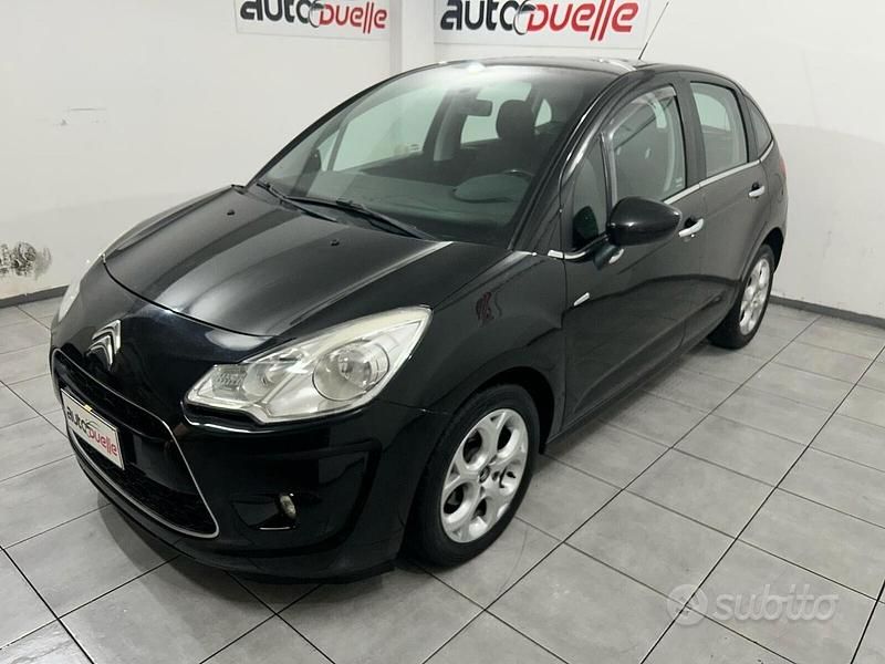 Usata Citroën C3 Seduction 70 CV (51 kW) 2009 Nero Utilitaria
