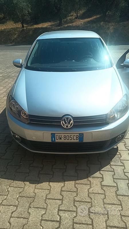 Usata VW Golf VI 102 CV (75 kW) 2009 Grigio Utilitaria