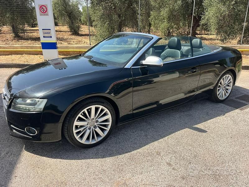 Usata Audi A5 Cabriolet 143 CV (105 kW) 2011 Nero Cabrio