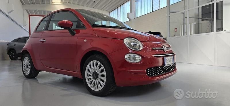 Usata Fiat 500 Lounge 70 CV (51 kW) 2021 Rosso Utilitaria