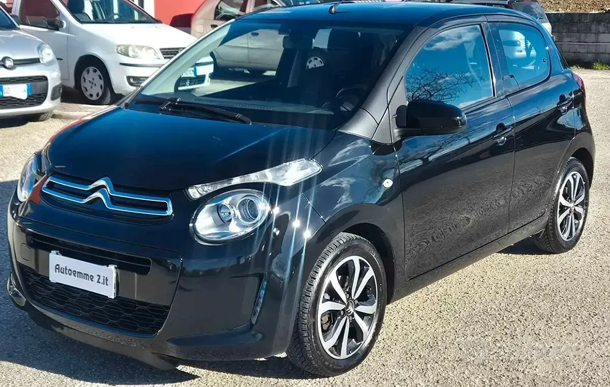 Usata Citroën C1 Shine 72 CV (52 kW) 2021 Nero Utilitaria