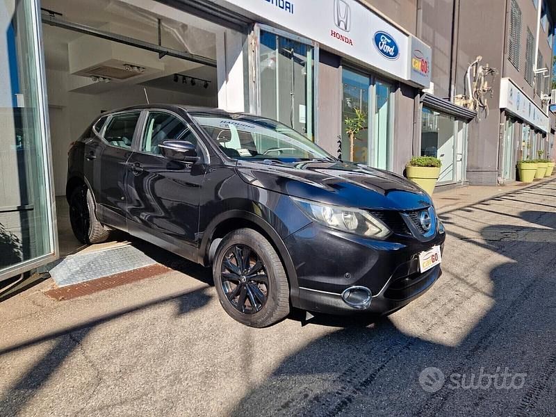 Usata Nissan Qashqai Acenta 110 CV (80 kW) 2014 Nero SUV