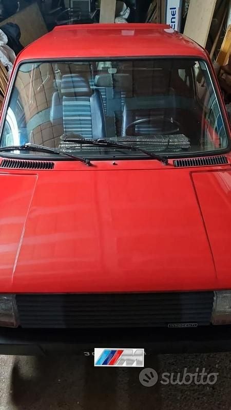 Usata Innocenti Mini 1981 Rosso Utilitaria