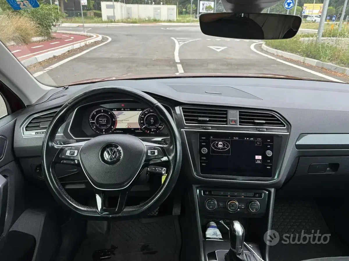 Usata VW Tiguan 150 CV (110 kW) 2018 Rosso SUV