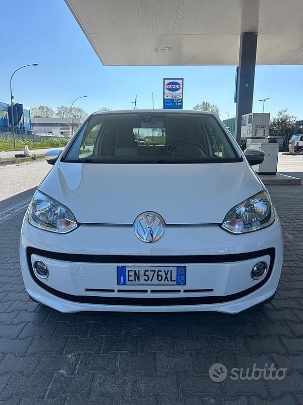 Usata VW up! 75 CV (55 kW) 2013 Bianco Utilitaria