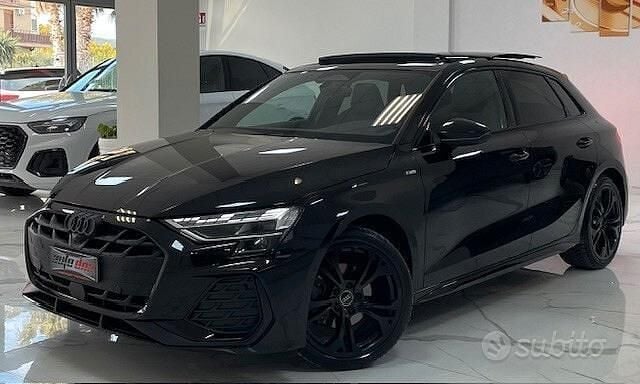 Usata Audi A3 S-Line 150 CV (110 kW) 2025 Nero Berlina