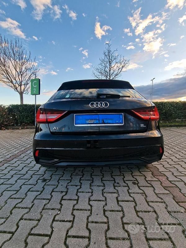 Usata Audi A1 Sportback Advanced Plus 110 CV (80 kW) 2021 Nero Utilitaria