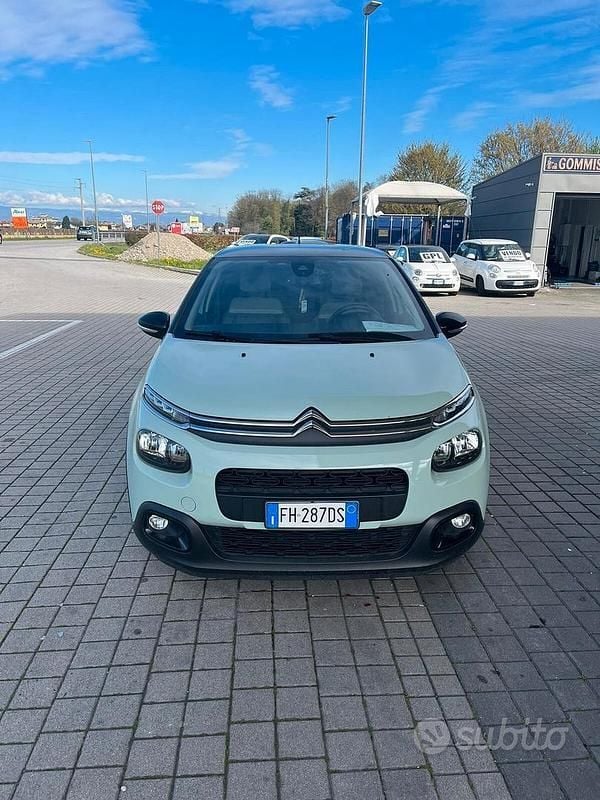 Usata Citroën C3 Shine 74 CV (54 kW) 2017 Verde Berlina