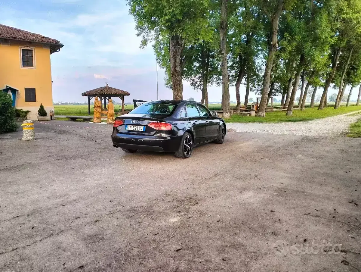 Usata Audi A4 143 CV (105 kW) 2008 Nero Berlina