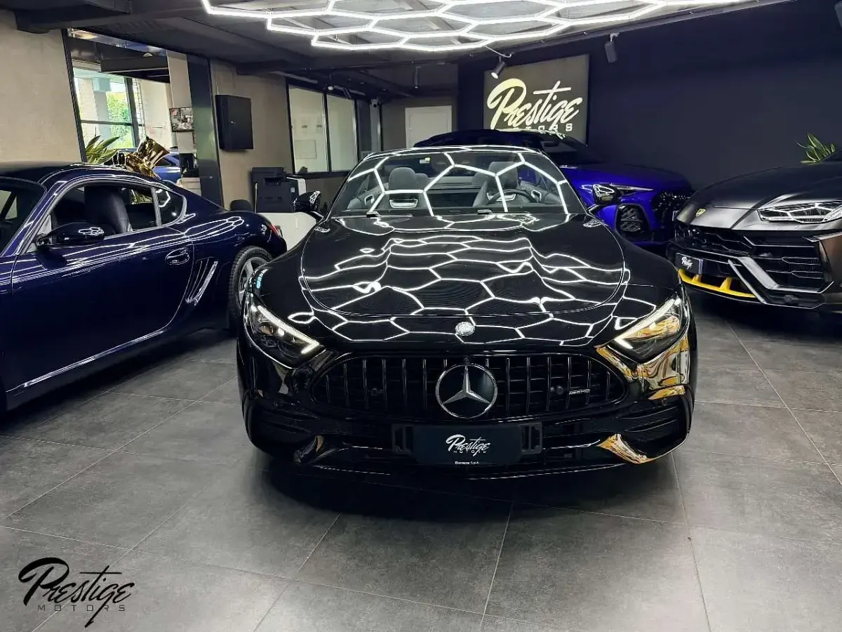 Usata Mercedes SL43 AMG Premium Plus 381 CV (280 kW) 2024 Nero Cabrio