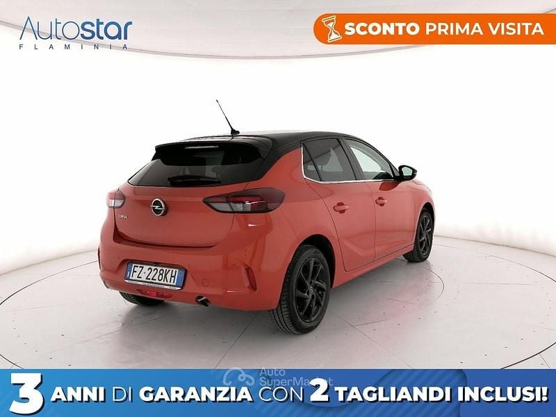 Usata Opel Corsa Elegance 75 CV (55 kW) 2019 Arancione Utilitaria
