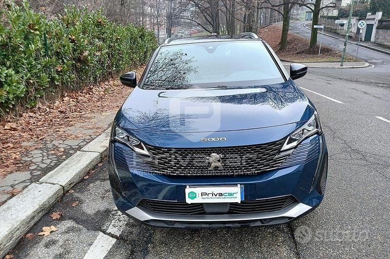 Usata Peugeot 5008 GT 130 CV (95 kW) 2023 Blu Station wagon