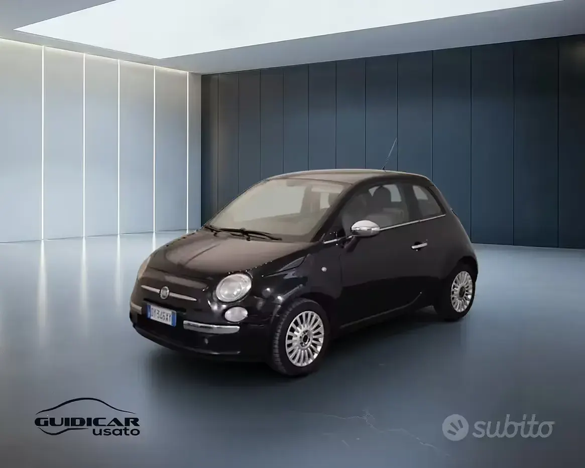 Usata Fiat 500 Lounge 69 CV (50 kW) 2009 Cabrio