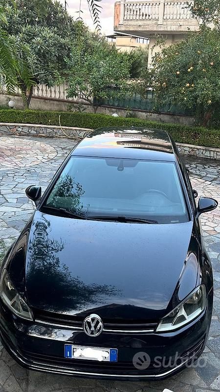 Usata VW Golf VII 110 CV (80 kW) 2014 Nero Berlina