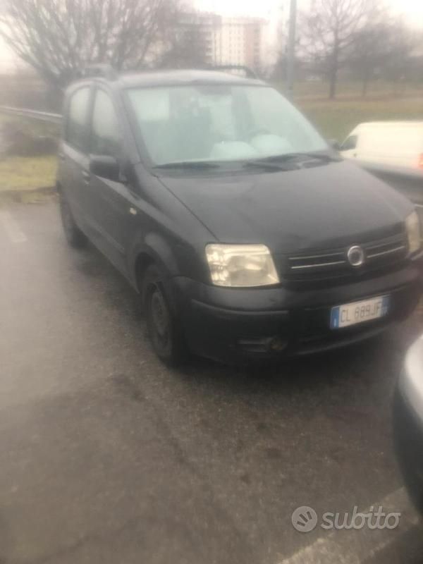Usata Fiat Panda 2004 Nero Utilitaria