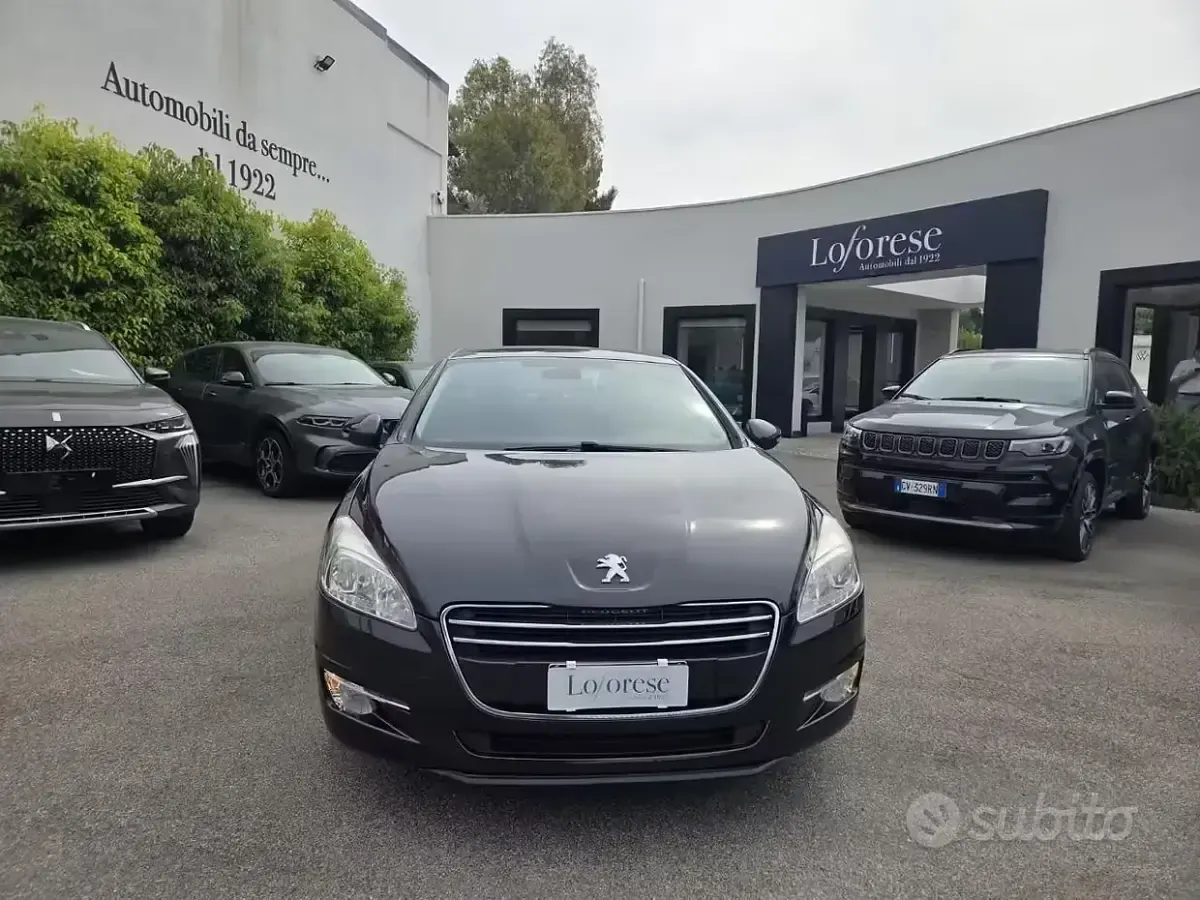 Usata Peugeot 508 Business-Line 140 CV (102 kW) 2012 Nero metallizzato Berlina