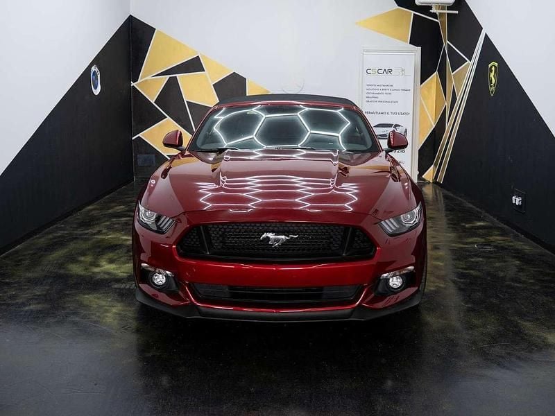 Usata Ford Mustang GT 421 CV (309 kW) 2017 Rosso Cabrio