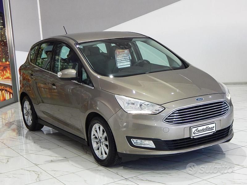 Usata Ford C-MAX Titanium 120 CV (88 kW) 2018 Grigio Monovolume