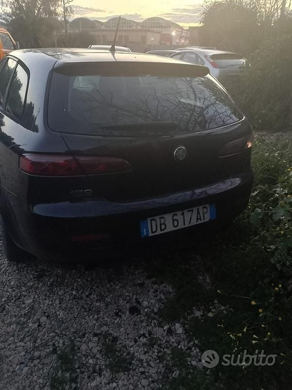Usata Alfa Romeo 159 150 CV (110 kW) 2006 Nero Berlina