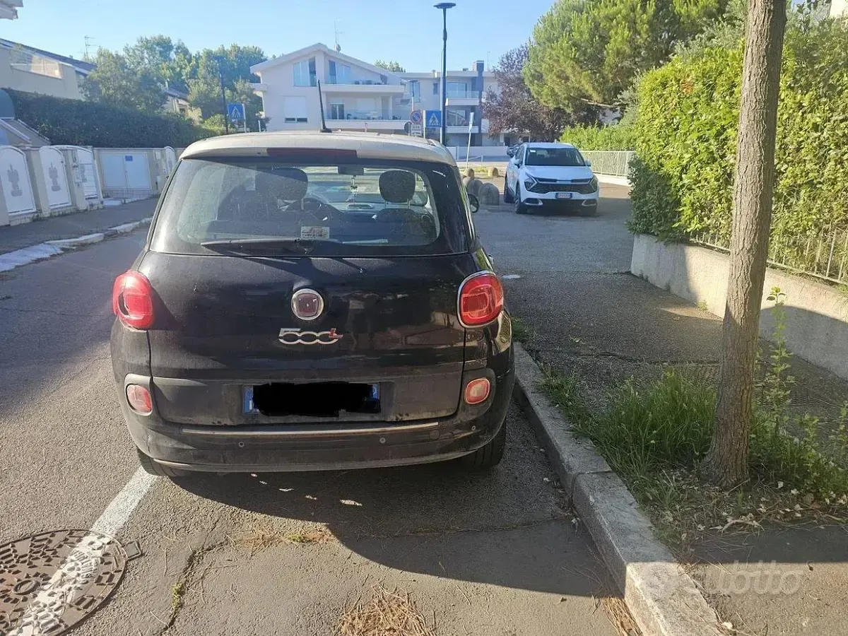 Usata Fiat 500L 105 CV (77 kW) 2014 Nero Monovolume