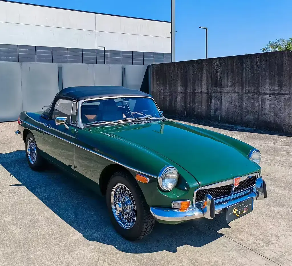 Usata MG B 95 CV (69 kW) 1970 Verde Cabrio