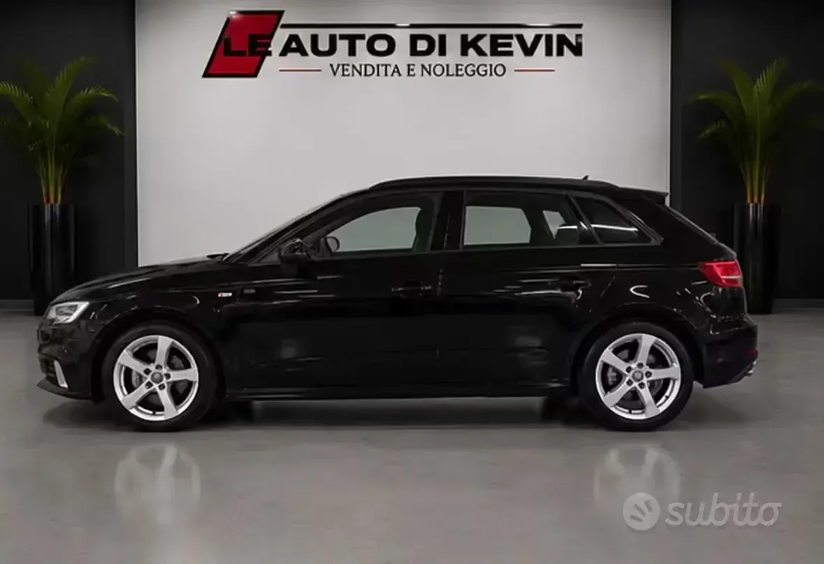 Usata Audi A3 Sport 116 CV (85 kW) 2019 Nero Berlina
