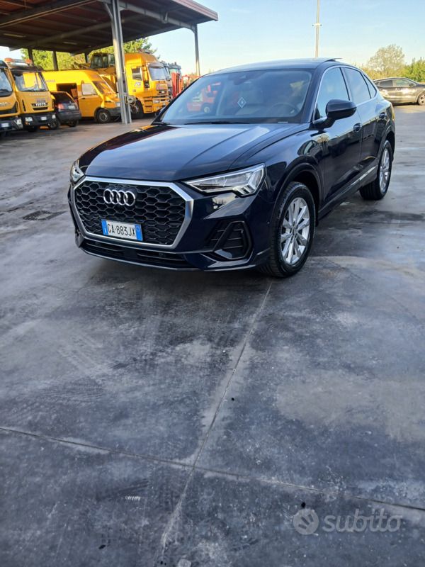 Usata Audi Q3 Sportback 150 CV (110 kW) 2020 Blu SUV