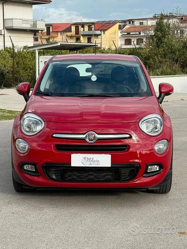 Usata Fiat 500X Pop Star 95 CV (69 kW) 2017 Rosso SUV