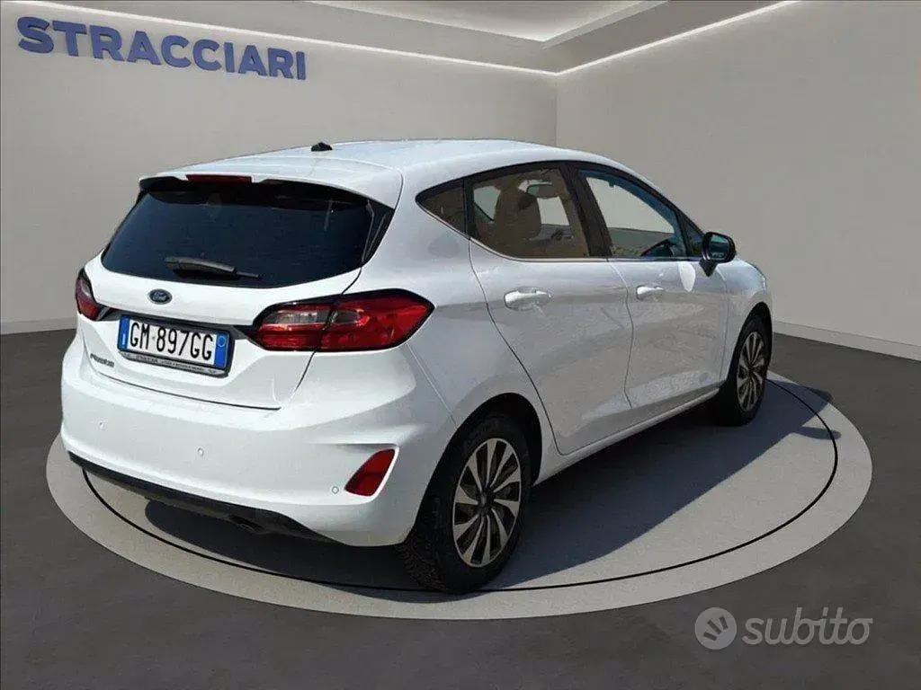 Usata Ford Fiesta Titanium 75 CV (55 kW) 2023 Bianco Utilitaria
