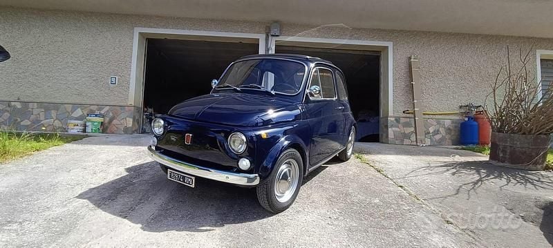 Usata Fiat 500 1970 Blu Utilitaria
