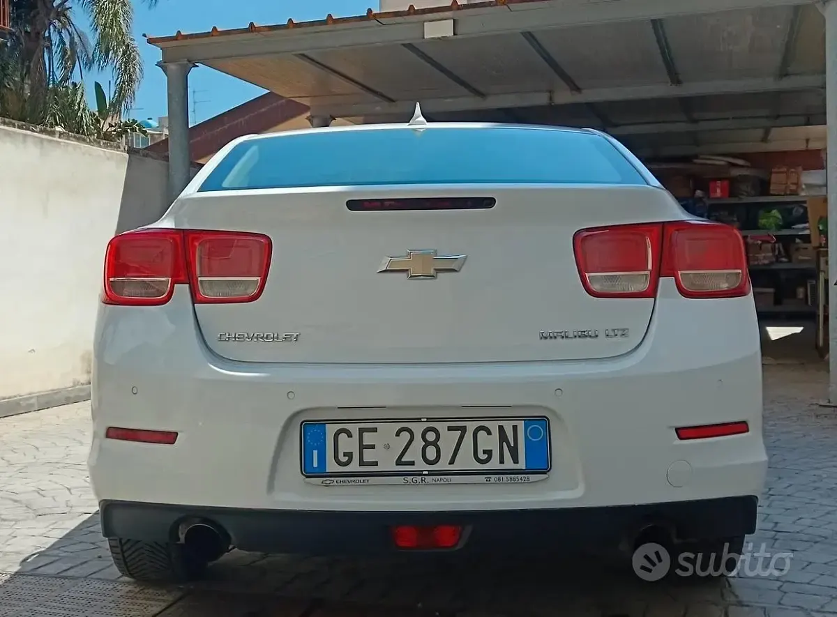 Usata Chevrolet Malibu LTZ 167 CV (122 kW) 2013 Bianco Berlina