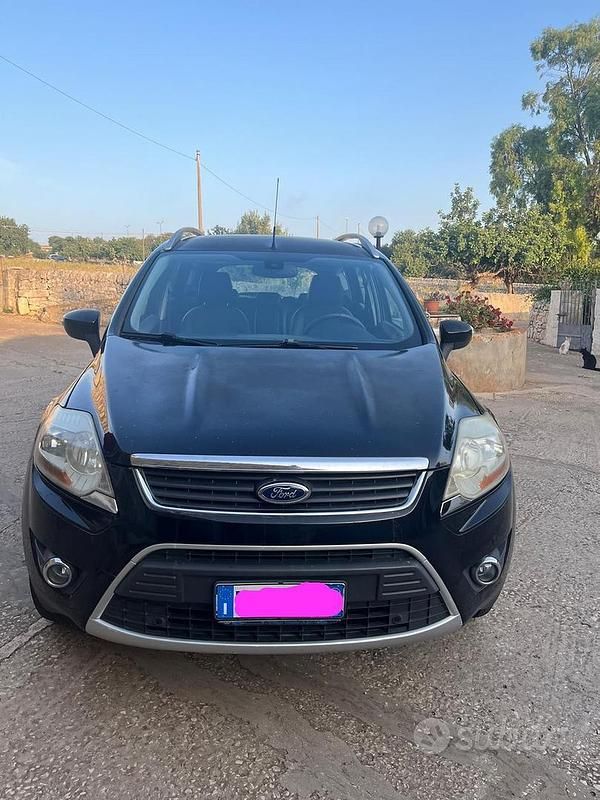Nero Usata 2009 Ford Kuga SUV | 4900 € (Buon prezzo) - Immagine 1/4