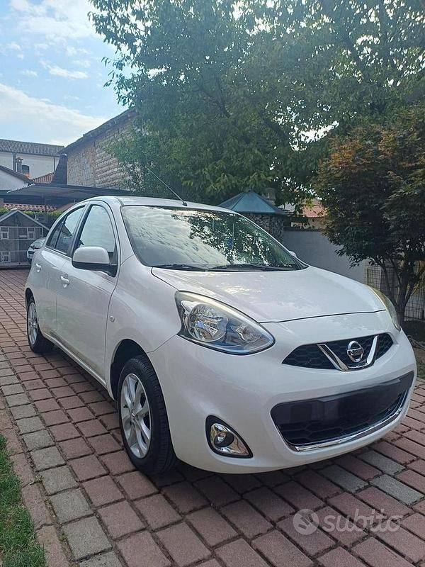 Usata Nissan Micra 80 CV (58 kW) 2016 Bianco Utilitaria