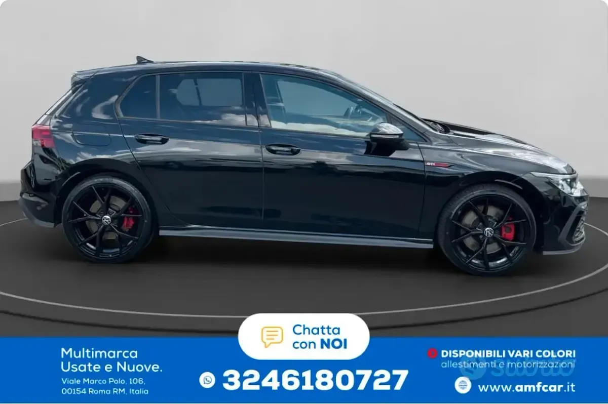 Usata VW Golf VIII GTI 245 CV (180 kW) 2024 Nero Berlina