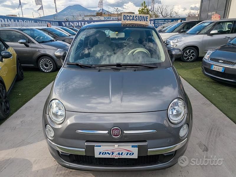 Usata Fiat 500 Lounge 69 CV (50 kW) 2014 Blu Berlina