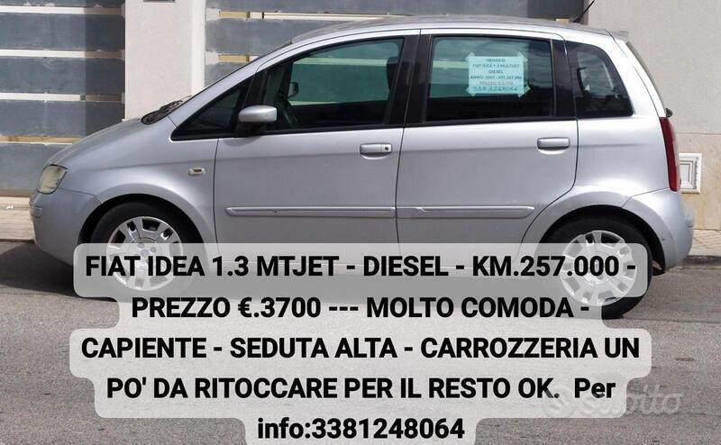 Usato 2007 Fiat Idea Diesel (3.700 €)