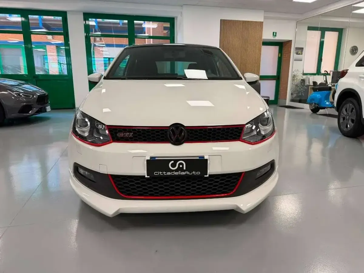 Usata VW Polo GTI 179 CV (131 kW) 2011 Bianco Utilitaria