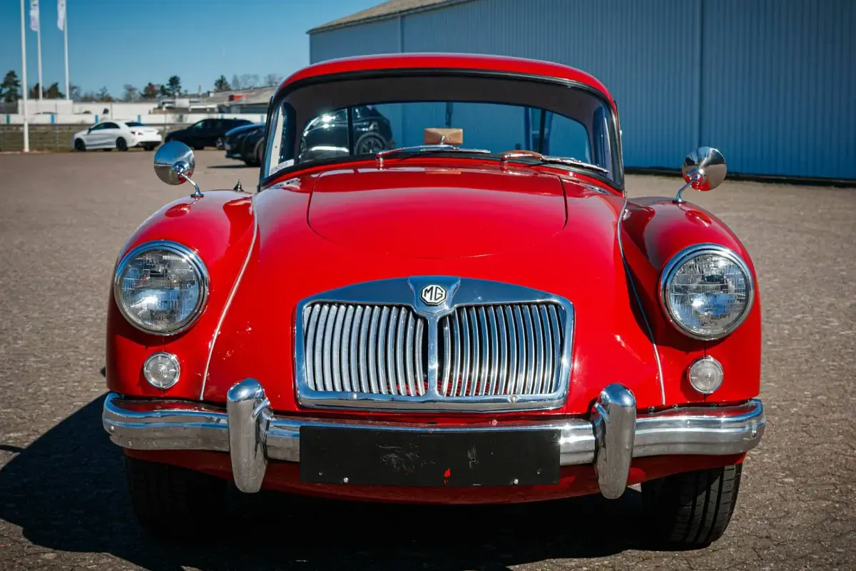 Usata MG MGA 72 CV (52 kW) 1958 Rosso Coupé