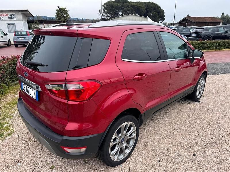 Usata Ford Ecosport Titanium 125 CV (91 kW) 2020 Rosso SUV