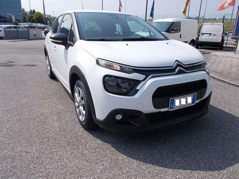 Usata Citroën C3 Feel 102 CV (75 kW) 2021 Bianco Furgone
