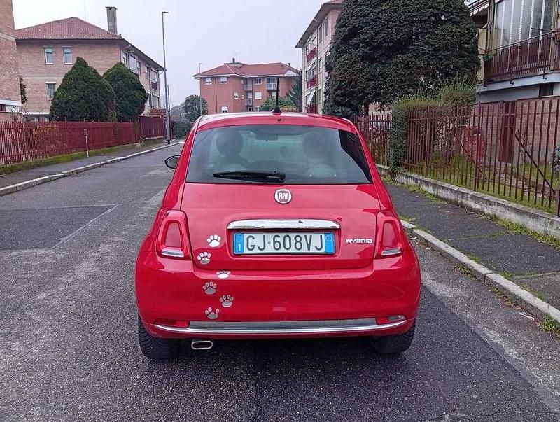 Usata Fiat 500 Dolcevita 69 CV (50 kW) 2022 Rosso Utilitaria