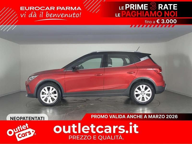 Usata Seat Arona Xperience 95 CV (69 kW) 2022 Rosso desire SUV