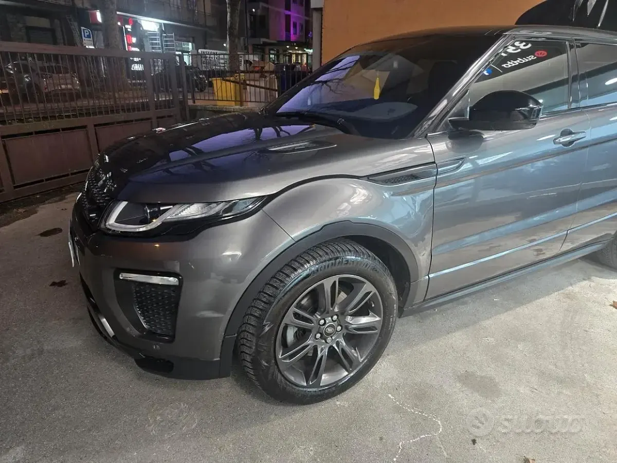 Usata Land Rover Range Rover evoque HSE 179 CV (131 kW) 2018 Grigio Station wagon