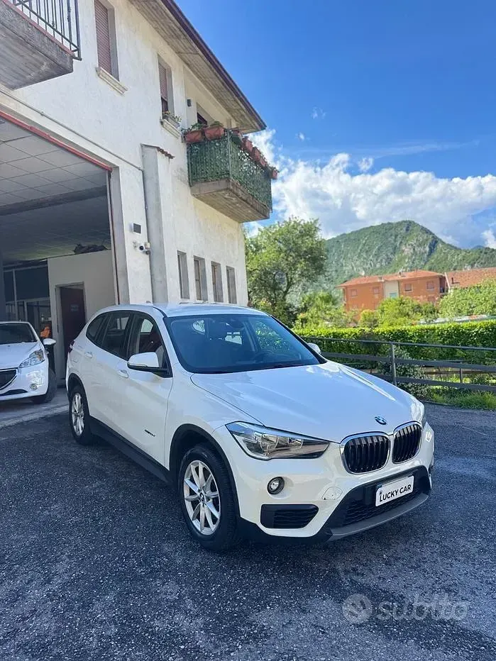 Usata BMW X1 150 CV (110 kW) 2016 Bianco SUV